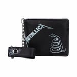 Officially licensed Metallica Black Album Wallet with Chain Gothic Music Wallet