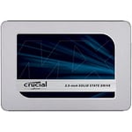 Crucial MX500 1 TB CT1000MX500SSD1(Z)-Up to 560 MB/s (3D NAND, SATA, 2.5 Inch, Internal SSD), Grey