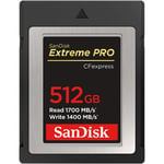 SanDisk Extreme Pro CFexpress 512GB - Up to R1700MB/s W1400MB/s (Product Code: 512GB)