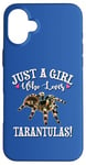 Coque pour iPhone 16 Plus Girl Who Loves Tarantula Lover