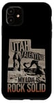 Coque pour iPhone 11 Utah Valentine Mon amour est solide