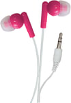 SoundLab Lightweight In-Ear Digital Stereo Phone Audio Earphones Headphones Pink