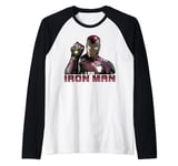 Marvel Avengers Endgame I Am Iron Man Movie Quote Portrait Manche Raglan