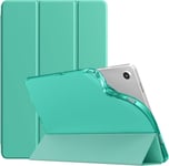 Coque Compatible Avec Samsung Galaxy Tab A9+/A9 Plus 11"" 2023 Sm-X210/X216/X218, Étui De Protection Arrière En Tpu Translucide Givré Pour Tout Nouveau Galaxy Tab A9+, Sarcelle