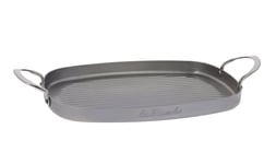 De Buyer Mineral B grillplate 2 handles 38x26 cm