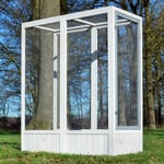 Bb-loisir - Voliere Cage a oiseaux en bois de haute qualite 52 x 114 x 136 cm extension Modele Luise 310