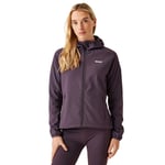 Regatta Womens Arec III Warm Water Repellent Softshell Coat - Purple - Size 20 UK