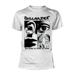 Discharge Hear Nothing (white) Official Tee T-shirt Mens