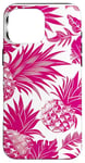 Coque pour iPhone 16 Pro Max Festive Tropical Ananas Coque de téléphone Motif Noël