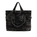 Replay Sac cabas en jean pour femme, 0097 Black Denim, Contemporain