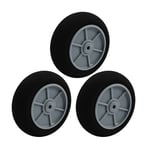 3pcs RC Electric Toys Airplane Sponge Spoke Wheel D50mm H18.5mm d3mm