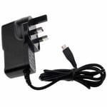 Replacement Uk Mains 3 Pin Micro Usb Charger 2a For Samsung Tab S 10.1" 8.4" 5v