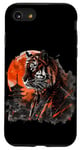 iPhone SE (2020) / 7 / 8 Samurai Tiger Portrait Japanese Art Temple Japanese Warrior Case