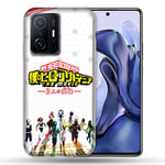 Coque pour Xiaomi 11T / 11T Pro Manga My Hero Academia Blanc