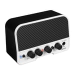 JOYO Mini Guitar Amplifier 5W Electric Guitar Amp Small Practice Guitar Amp with Bluetooth Clean & Overdrive Channels Portable Rechargeable (JA-02 II Black)