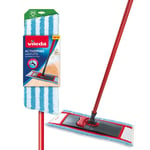 Vileda Active Max Flat Mop Red