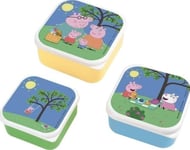 Lunch Box 3Szt Świnka Peppa