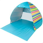 AKTIVE Tente de Plage, Pop up, Polyester, Sac de Transport, pour 2 Personnes, Protection UV50, Colonne d'eau de 300 mm, en Polyester, avec Sac de Transport (62378)