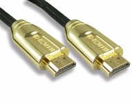 Quality 5m HDMI Cable 4K Gold Plated,  Braided Sleeve 5 Metre