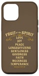 iPhone 12/12 Pro Fruit of the Spirit Love Joy Peace Longsuffering King James Case