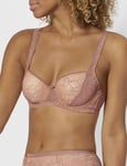 Triumph Womens Amourette Charm Padded Bra - Orange - Size 38E