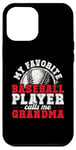 Coque pour iPhone 12 Pro Max Matching Family Photo Baseball Gift - Grandma Mother's Day