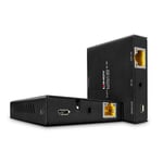 LINDY Cat.6 HDMI 18G & IR Extender with PoC & Loop Out - sender og mottaker - video/audio/infrared/power extender