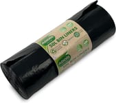 Addis New Degradable Kitchen Waste Bin Liners Black - 50L