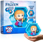 WOW! PODS 4D Disney Frozen Anna, Connectable Collectable Bobble-head figure that