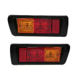 Bakre stötfångarreflektor bromsljus till Land Cruiser Prado (90) 97 98 Red Yellow