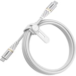 Otterbox USB-C till USB-C Premium Fast Charge kabel 1m, White