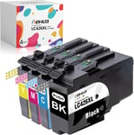 LC426XL Cartouches Multipack Compatible pour Brother LC426XL Cartouches d'impression pour imprimante Brother MFC-J4340DW MFC-J4335DW MFC-J4540DW MFC-J4340DWE EcoPro (Noir,Cyan,Magenta,Jaune)