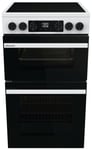 Hisense HDCEC5C10W Double Oven Electric Cooker - White