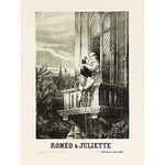 Wee Blue Coo Advert Theatre Stage Play Shakespeare Romeo Juliet France Wall Art Print Mur Décor 30 x 41 cm