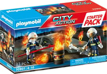 Playmobil 70907 Starter Pack Exercices Des Pompiers