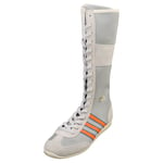 adidas Japan Vh Womens Knee High Trainers in Silver Orange - 7 UK