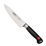 Burgvogel Solingen Couteau de Chef forgé, 15 cm, Master Line, Inoxydable, Noir, Petit Couteau de Cuisine Lavable au Lave-Vaisselle