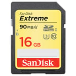 Sandisk SDHC 16GB Extreme 90MB/s