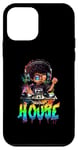 iPhone 12 mini Vibrant House Music Black Girl DJ Electronic Dance Music Case