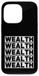 Coque pour iPhone 13 Pro Argent Entrepeneur de richesse