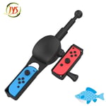 Convient pour SWITCH, NS JoyCon, gamepad gauche et droit canne à pêche somatique