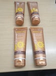 Rimmel London Instant Tan Sun Shimmer FAKE TAN Dark Shimmer 125ml X4 JUST £22.99