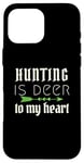 iPhone 16 Pro Max Funny Hunting Is Deer To My Heart Hunter Season For Her Hunt Case