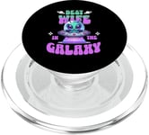 Joli graphique Best Wife In The Galaxy pour femmes PopSockets PopGrip pour MagSafe