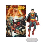 DC Direct - Figurine McFarlane 17cm avec Comic Black Adam - Superman - TM15903