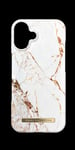 Ideal of Sweden iPhone 16 Plus Fashion Cover - Carrara Gold