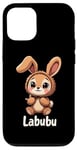 iPhone 12/12 Pro Labubu Cute Brown Bunny Monster Case