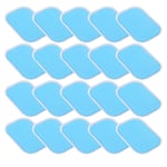 DAUERHAFT ABS Trainer Replacement Gel Ultra‑thin 20pcs/10 Packs Environmentally Friendly,for all EMS AB Trainer