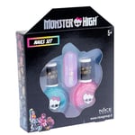 Nice Group - Monster High Gift Set Nails, 1 boîte avec vernis à ongles