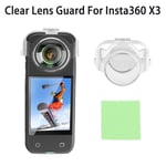 Protective Cap Case Transparent Lens Cover Lens Guard Protector For Insta360 X3